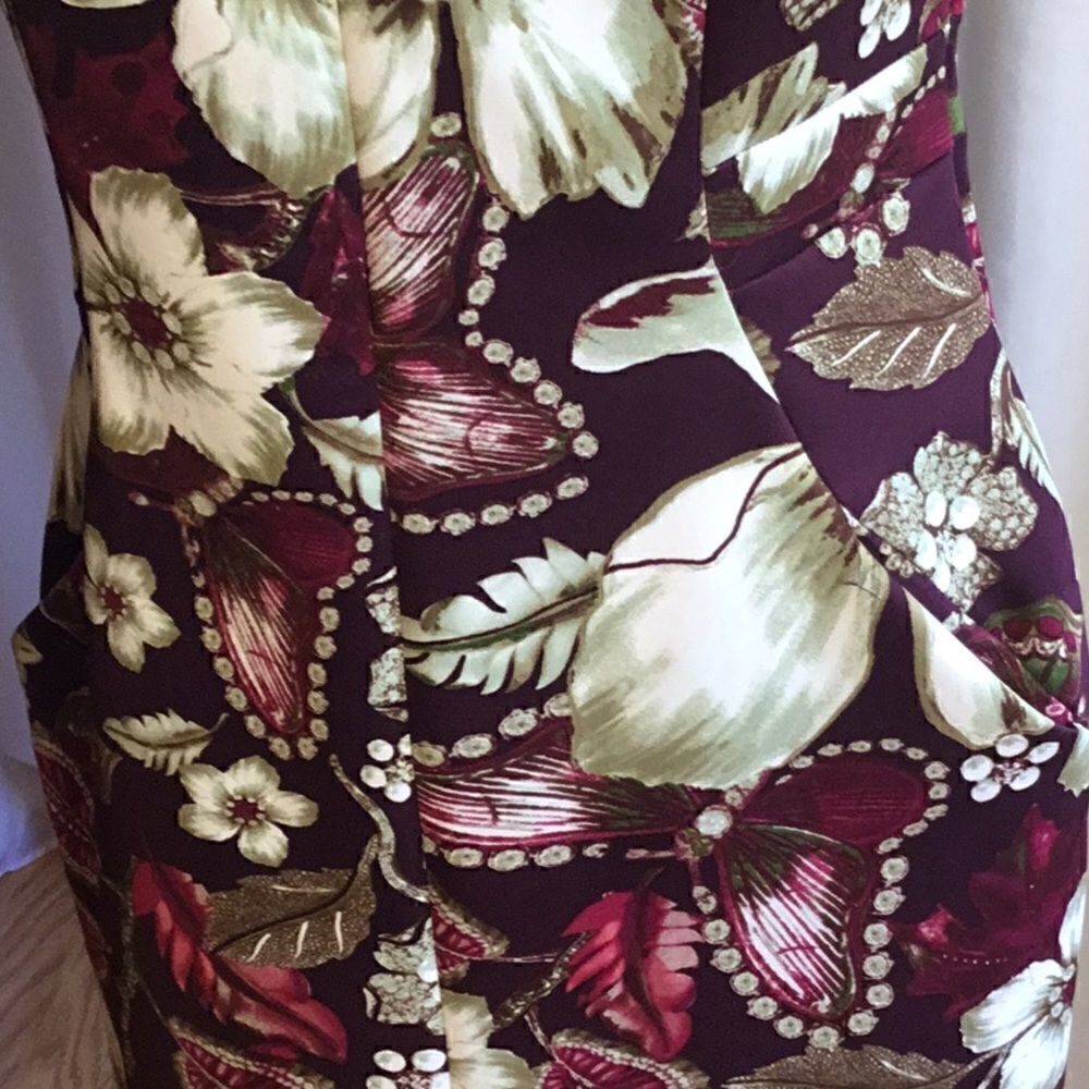 Beautiful fall dress with front zipper, skirt pockets in size 8 by ENFOCUS - Picture 11 of 13